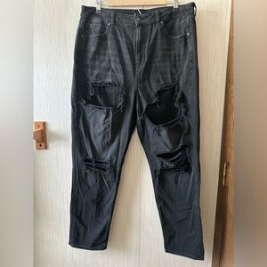 American Eagle Outfitters Mom Jeans distressed Size 16